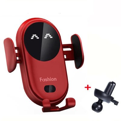 support telephone voiture rouge