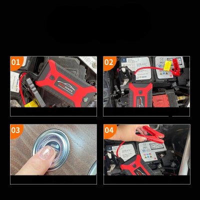 booster batterieen quatre etape