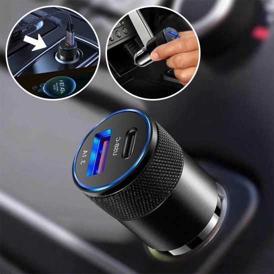 Chargeur allume cigare | PowerDual - Fallaitipenser auto accessoires