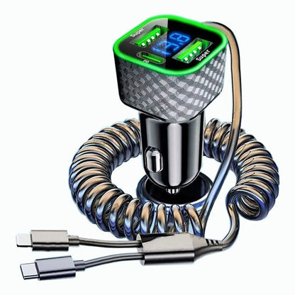 Chargeur allume - cigare spiral 5 - 1 - Fallaitipenser auto accessoires