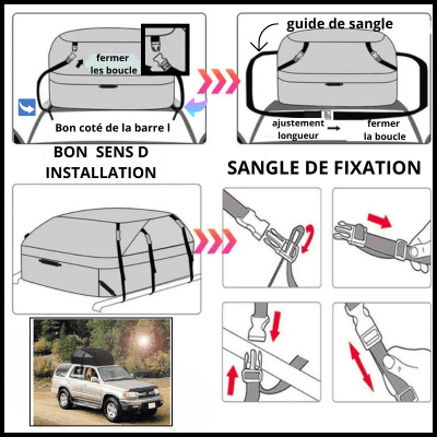 sac de toit - Fallaitipenser auto accessoires
