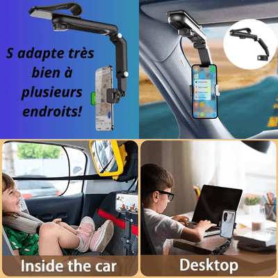 support de téléphone pour pare soleil - Fallaitipenser auto accessoires