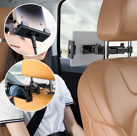 Support tablette voiture | Universel Rotatif - Fallaitipenser auto accessoires