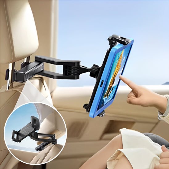 SUPPORT TABLETTE VOITURE/appuis tête extensible - Fallaitipenser auto accessoires