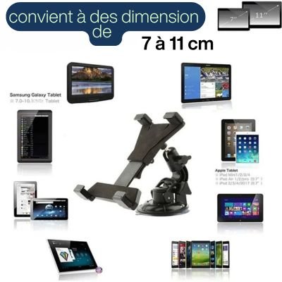 support tablette/tableau de bord - ventouse™ - Fallaitipenser auto accessoires