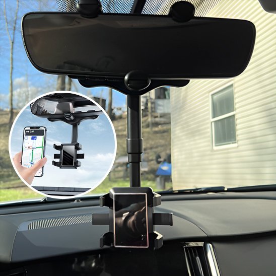 Support telephone voiture | Miroir - Fallaitipenser auto accessoires