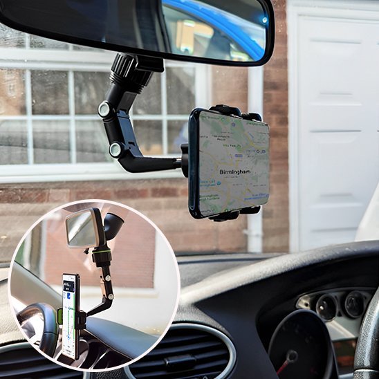 Support téléphone voiture | Miroirflex - Fallaitipenser auto accessoires