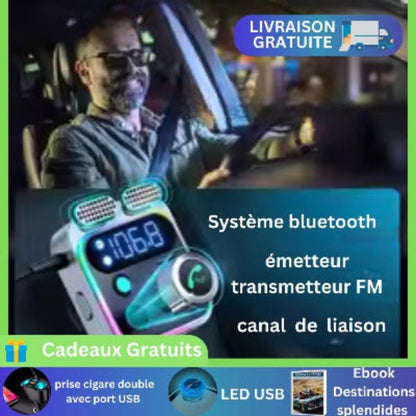 transmetteur Bluetooth 5.0 - offre en cour - stock limité (76 pack encore disponible) - Fallaitipenser auto accessoires