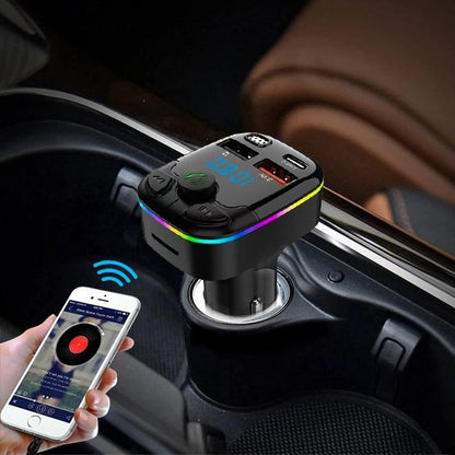 Transmetteur FM Bluetooth | Sans Fil Premium - Fallaitipenser auto accessoires